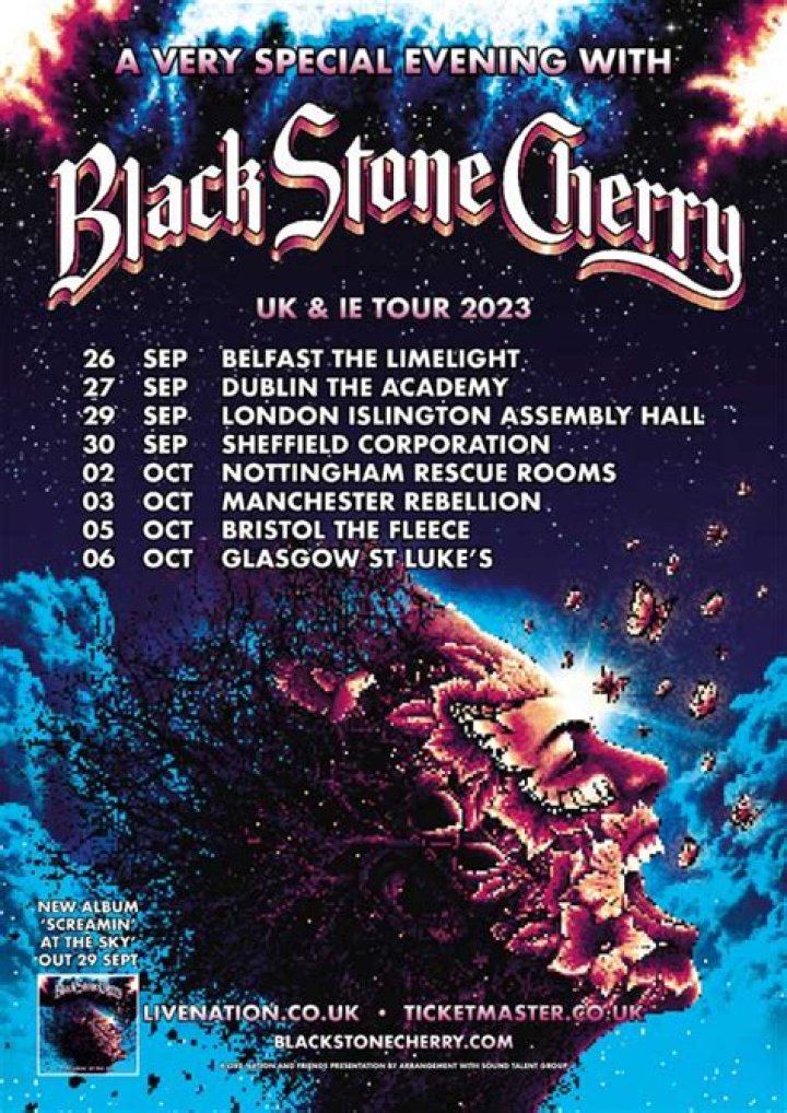 Are Black Stone Cherry right wing?