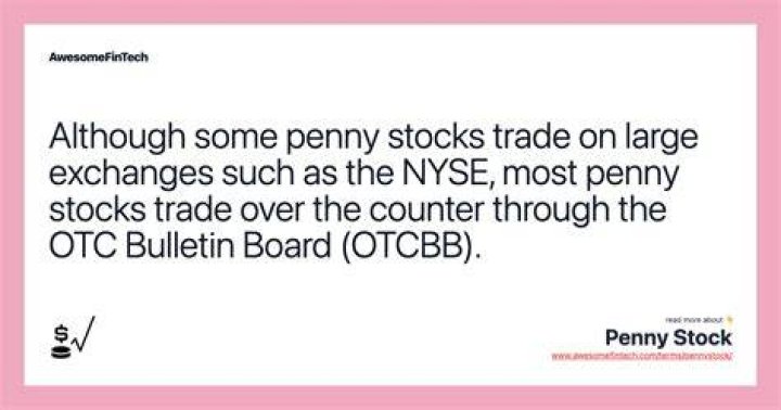 Are penny stocks considered OTC?