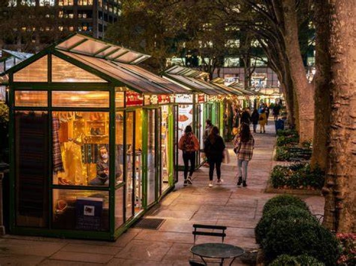 Are the Shops at Bryant Park open?