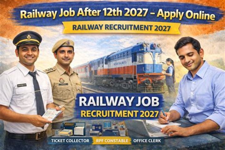 Can 12th pass apply for railway job?