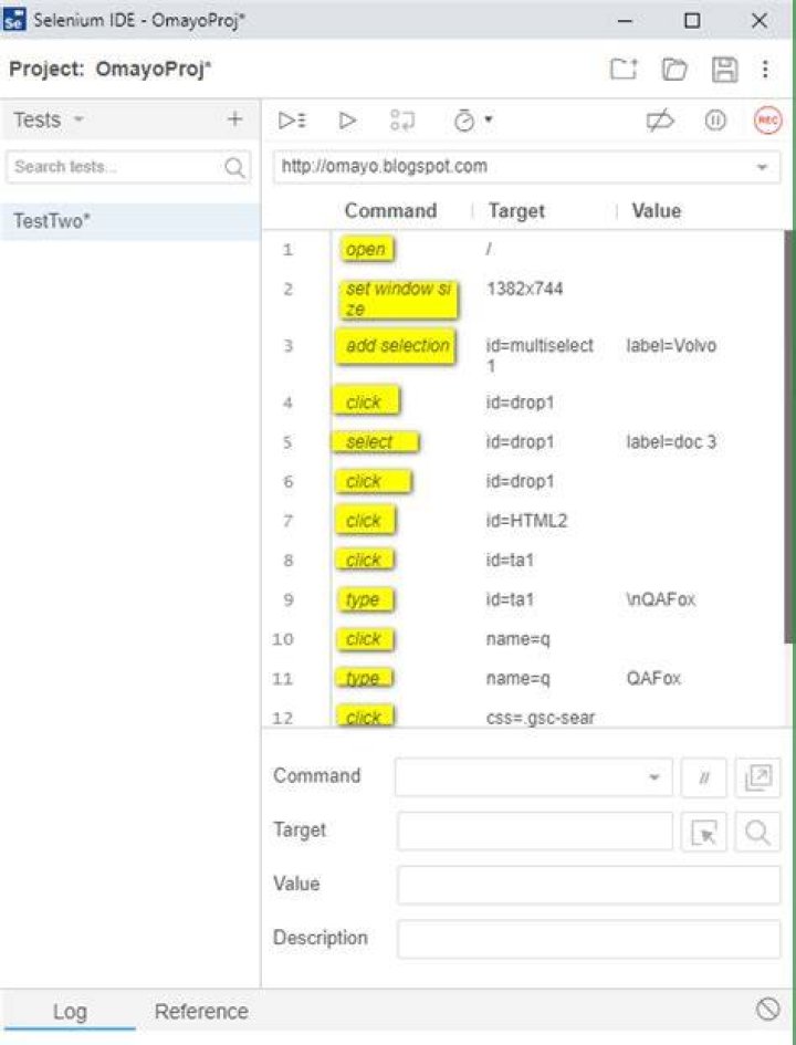 Can be recorded by Selenium IDE?