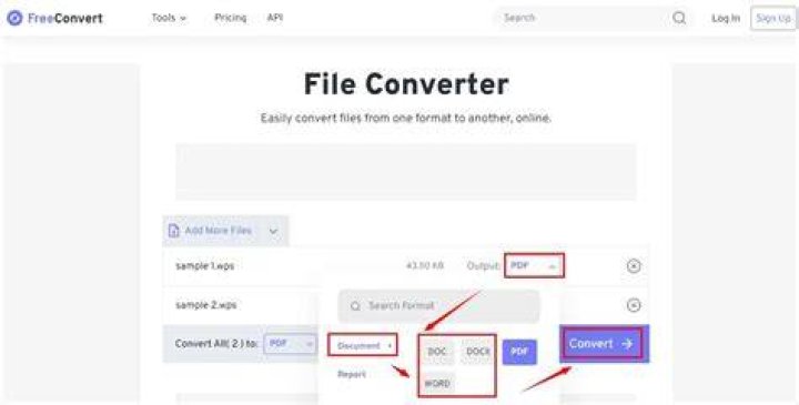 Can I convert a Works document to Word?
