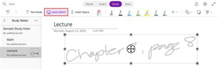 Can OneNote recognize handwriting on iPad?