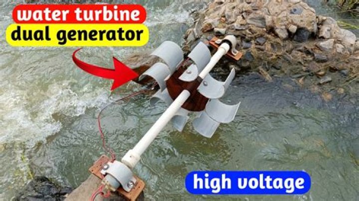 Can you build a water turbine generator?