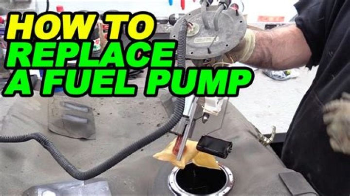 Can you install a fuel pump yourself?