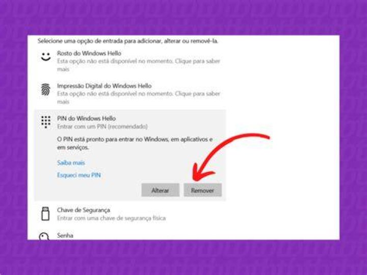 Como remover a tela de senha do Windows 10?