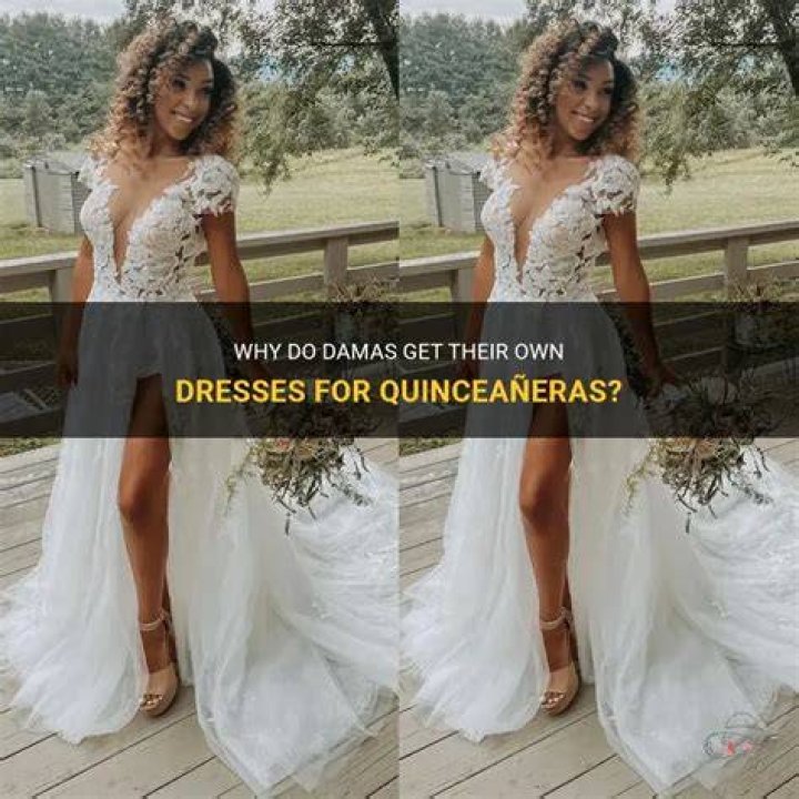 Do Damas pay for their own dresses?