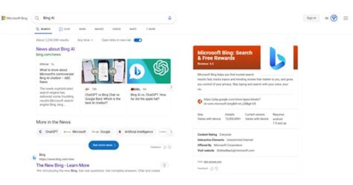 Does Bing have advanced search?