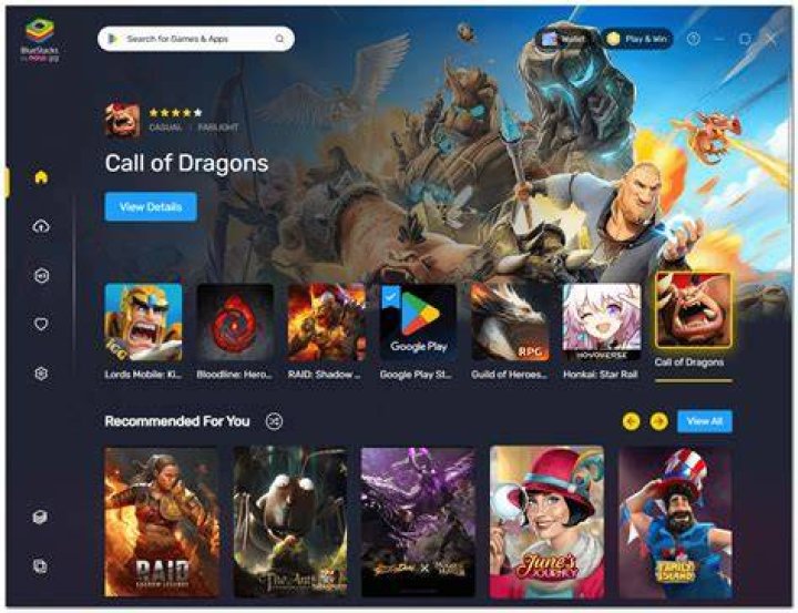 Does BlueStacks have CoC?