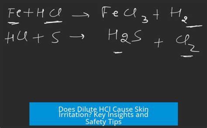 Does HCL dissolve skin?