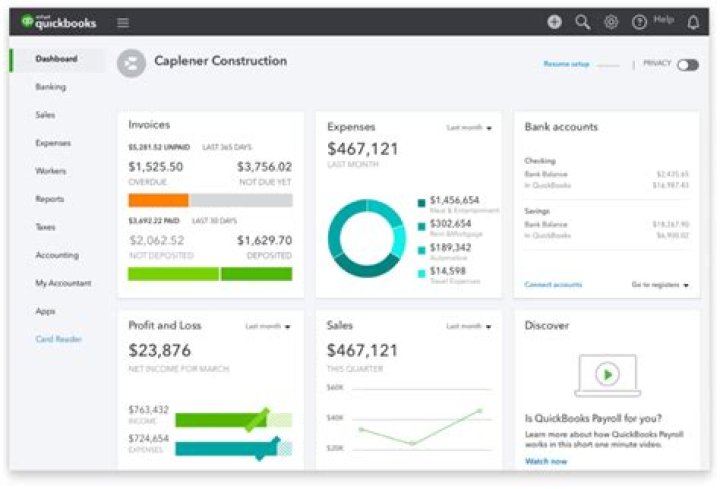 Does QuickBooks online include online banking?
