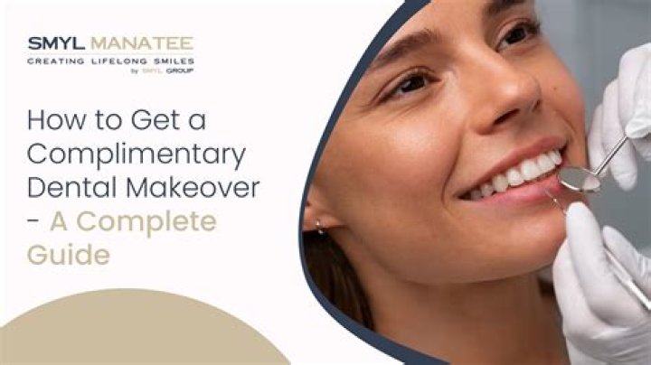 How can I get a free dental makeover?