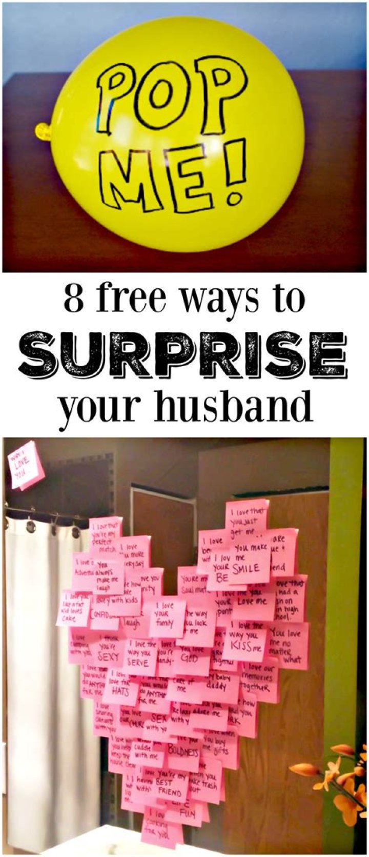 How can I surprise my boyfriend without money?
