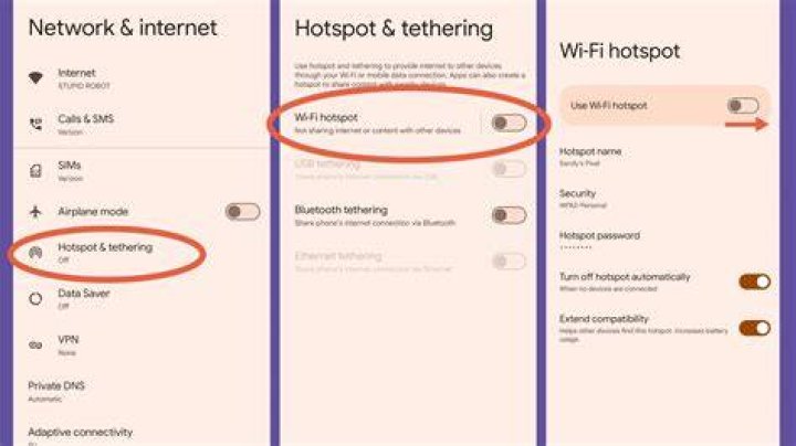 How can I use idea net setter as WiFi hotspot?