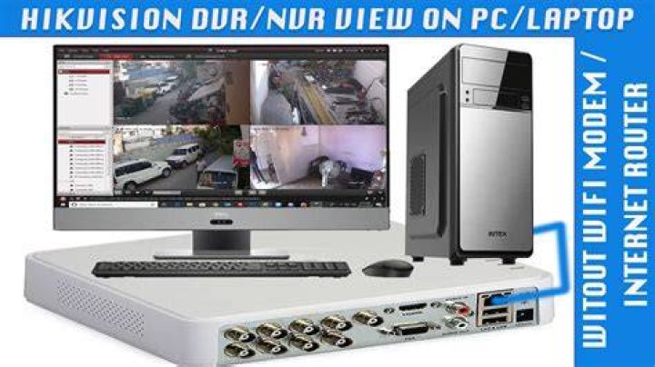 How can I watch video from my DVR on my computer?