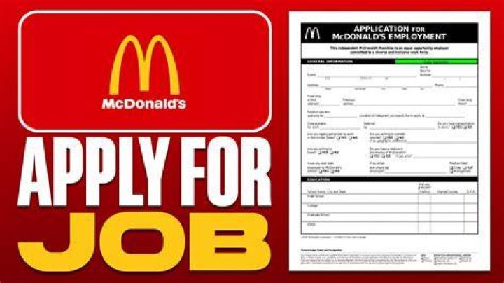 How do I apply for a job at McDonalds?