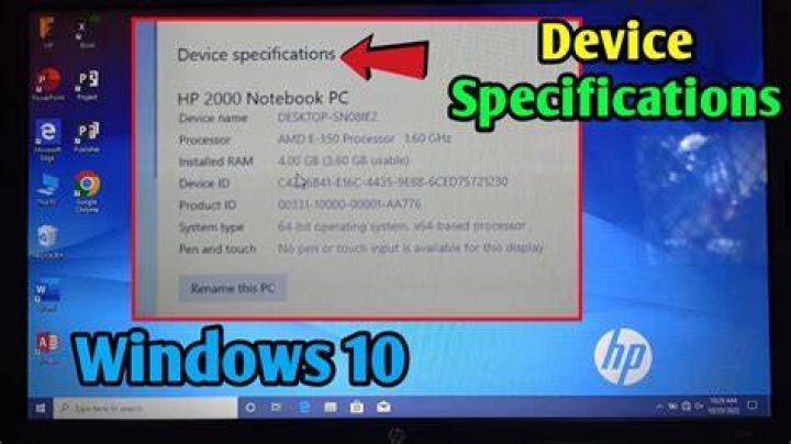 How do I check my HP specs?