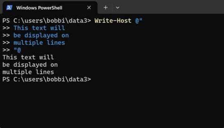 How do I comment multiple lines in PowerShell?