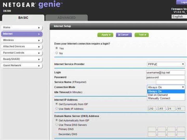 How do I configure my Netgear modem settings?