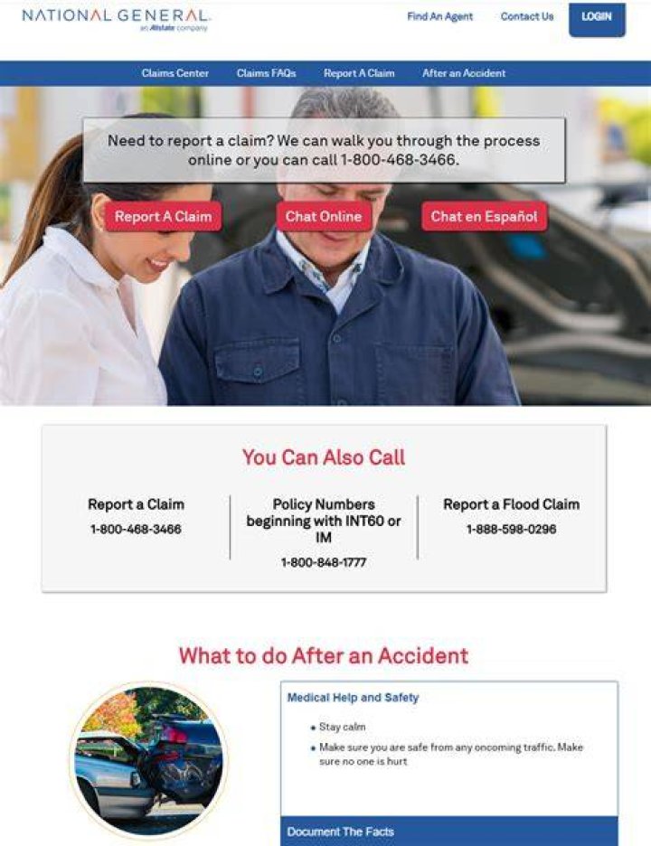 How do I contact National General Insurance?