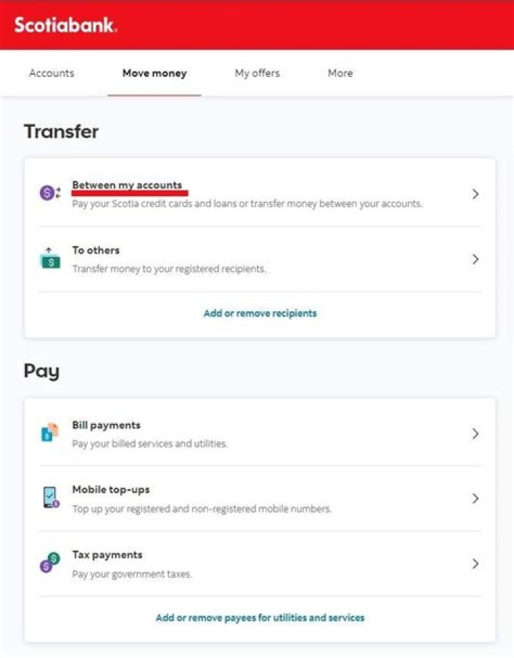 How do I contact Scotiabank?