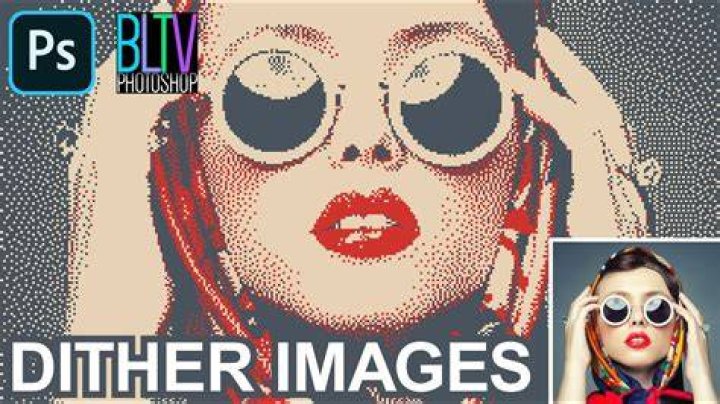 How do I dither in Photoshop?