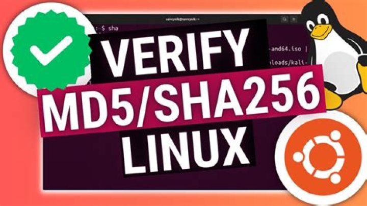 How do I find the md5sum of an ISO?