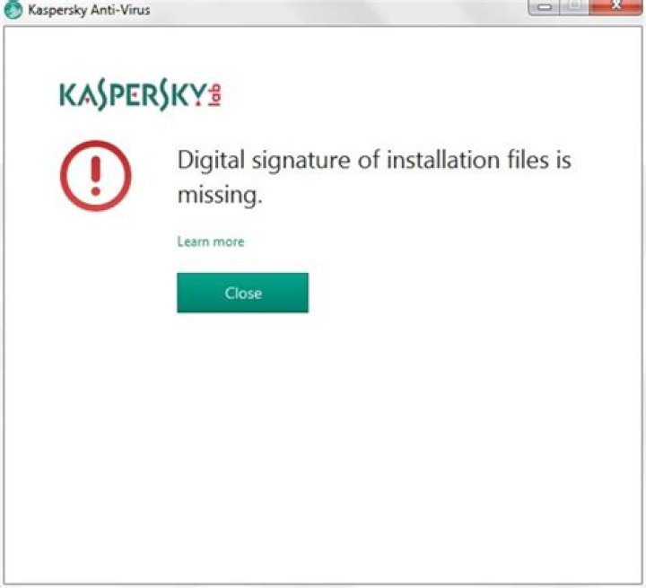 How do I fix Kaspersky installation error?