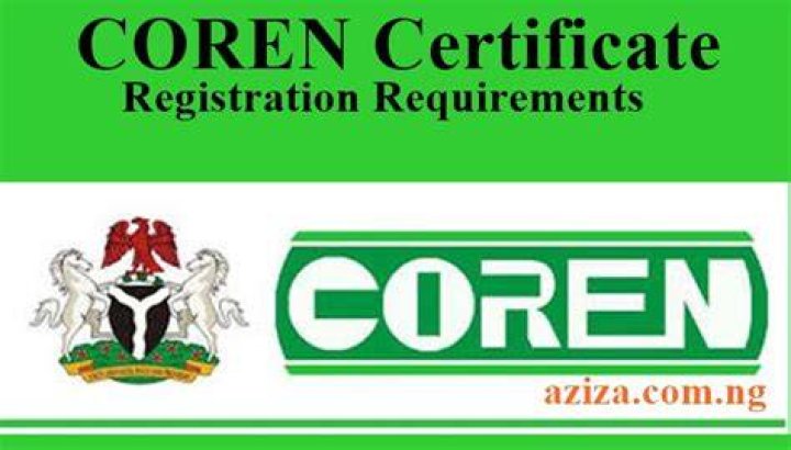 How do I get a COREN certificate?