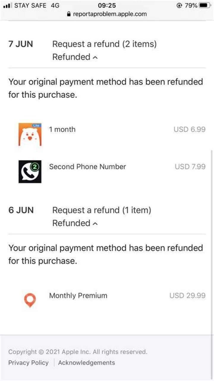 How do I get a refund from Scrivener?