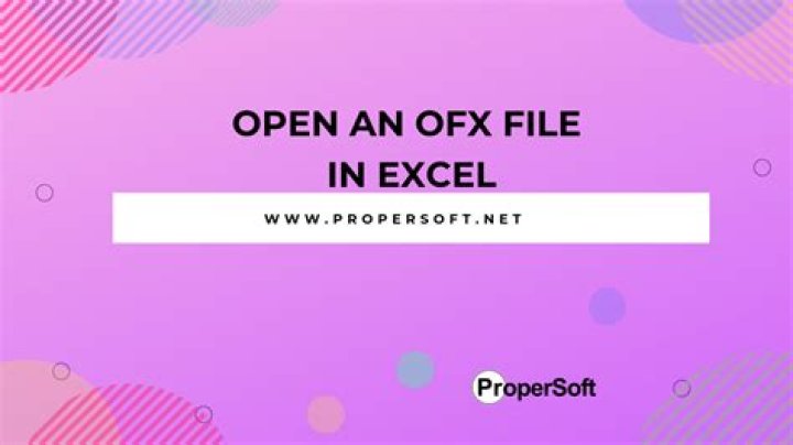 How do I open an OFX file?