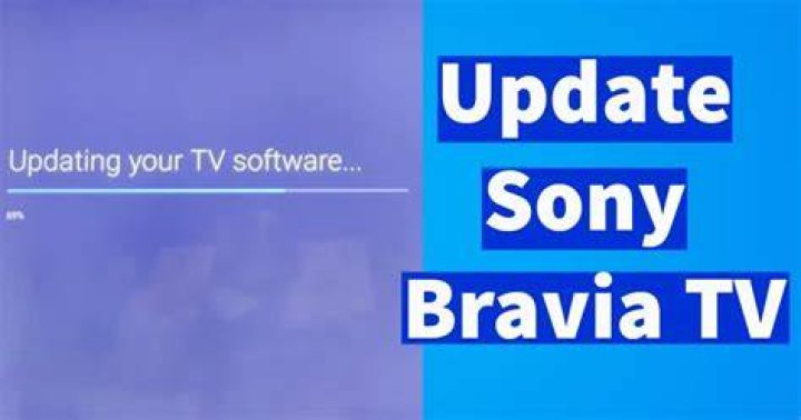 How do I update my Sony Bravia browser?
