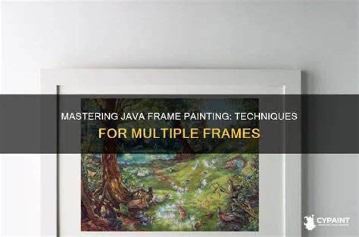 How do you add multiple frames in Java?