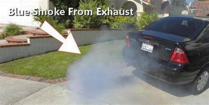 How do you fix blue smoke from exhaust?
