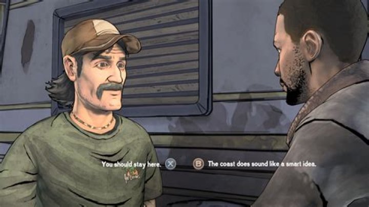 How do you get the map from Kenny in The Walking Dead game?