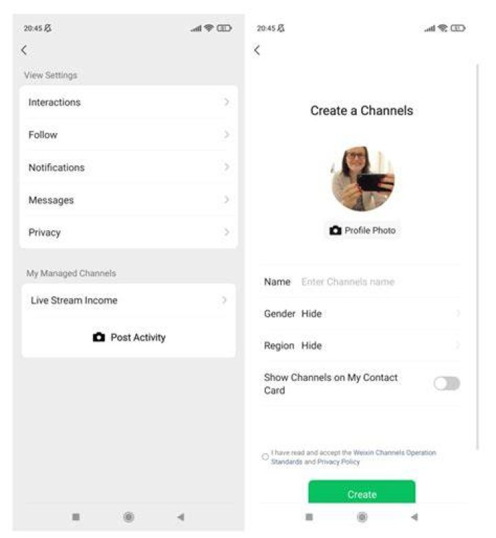 How do you make a GIF your profile picture on WeChat?