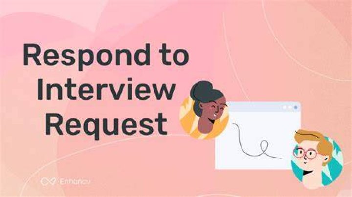 How do you respond to an email for an interview?