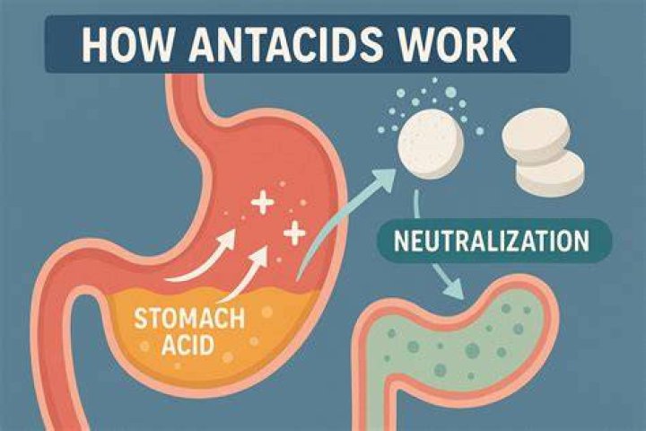 How does antacids work in your body?