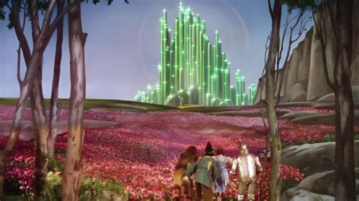 How does the Wizard of Oz leaving Oz?