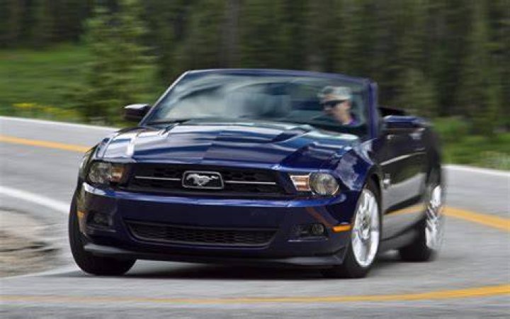 How fast can a 2012 V6 Mustang go?