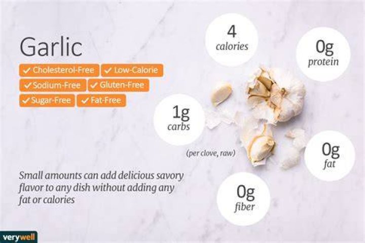 How many calories are in garlic?