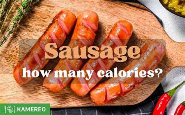 How many calories are in one sausage?