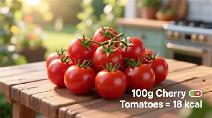 How many cherry tomatoes make up a serving?