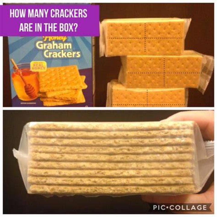 How many crackers are in a sleeve of graham crackers?