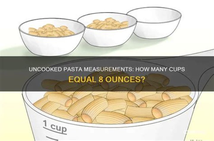 How many cups are in a box of uncooked macaroni?