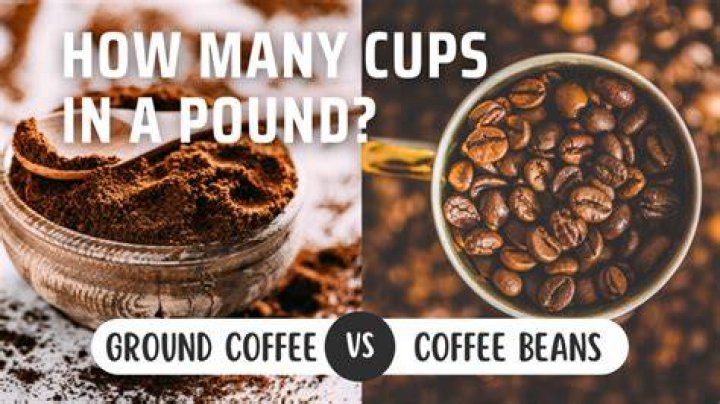 How many cups of coffee are in a pound of beans?