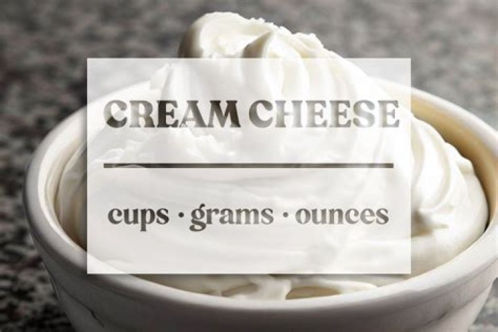 How many grams of cream cheese is 4 oz?