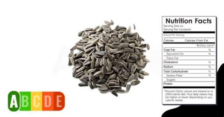 How many grams of shelled sunflower seeds are in a cup?