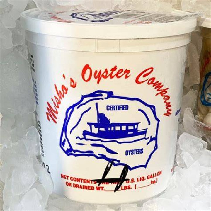 How many oysters are in a gallon?