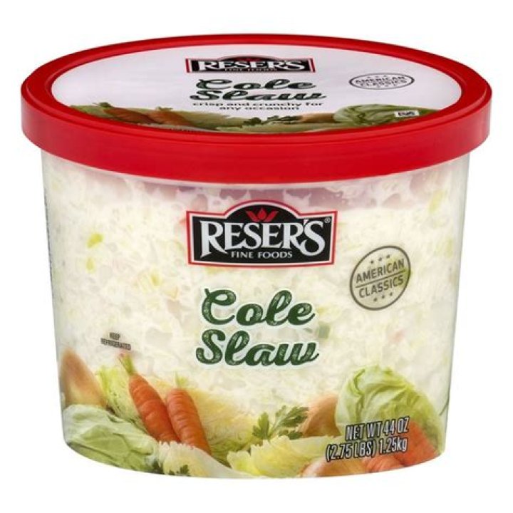 How many servings are in a gallon of cole slaw?
